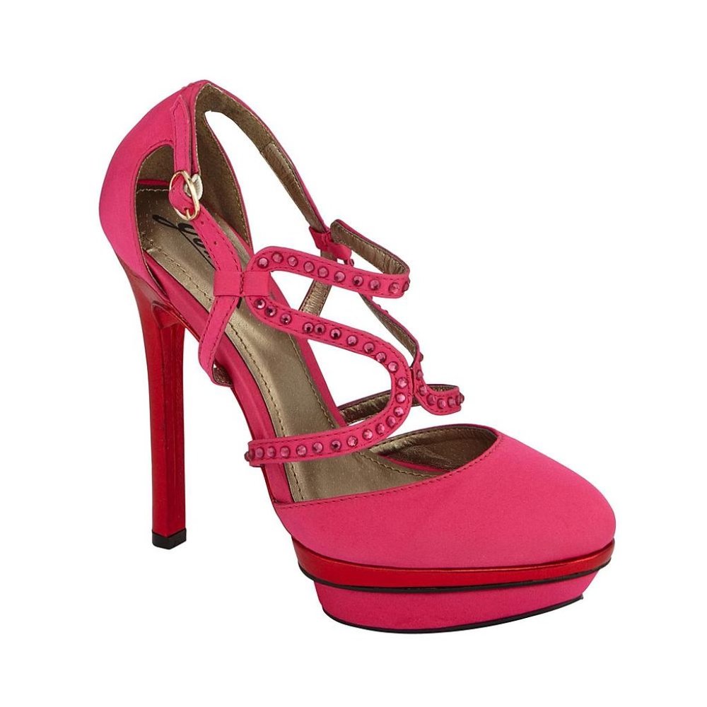 GoMax Disco Diva 05 Dress Shoe, Fuchsia